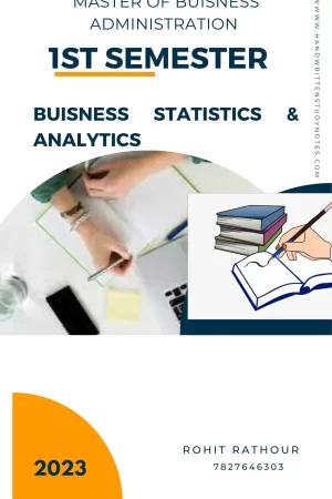 mba 1st semester notes